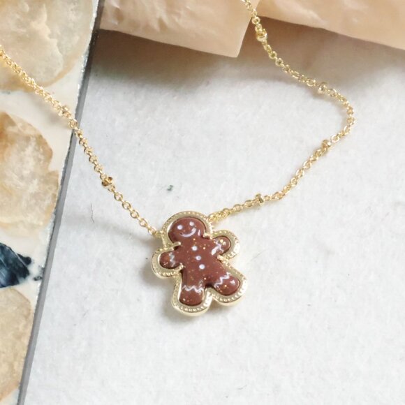 Kendra Scott Gingerbread Gold Short Necklace - Picture 2 of 2